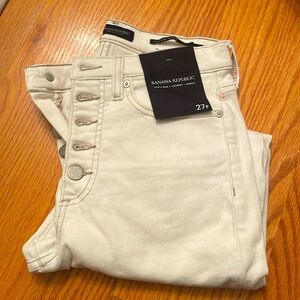 Banana Republic High Rise Skinny Jeans